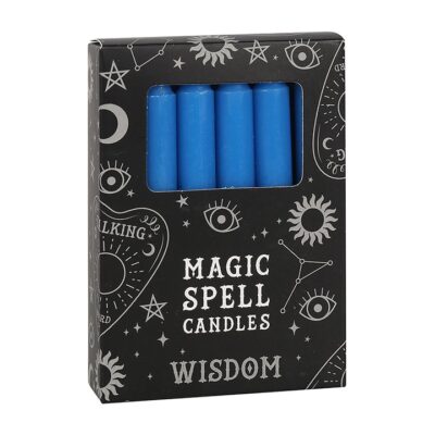 Blue Spell Candles – Wisdom