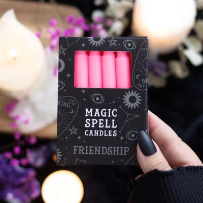 Pink Spell Candles – Friendship