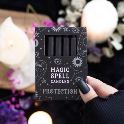Black Spell Candles – Protection