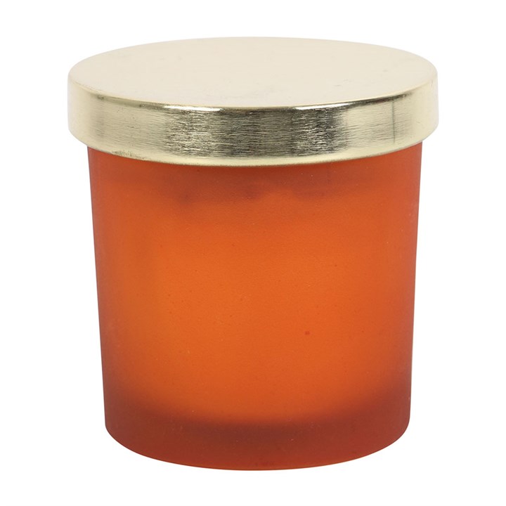 Sacral Chakra Orange Crystal Chip Candle 4 Sacral Chakra Orange Crystal Chip Candle