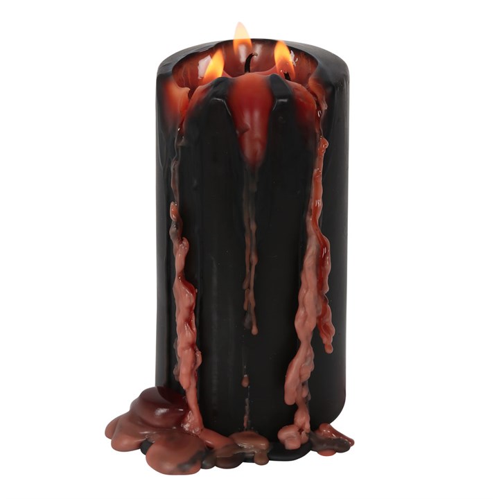 Large Vampire Blood Pillar Candle 3 Large Vampire Blood Pillar Candle