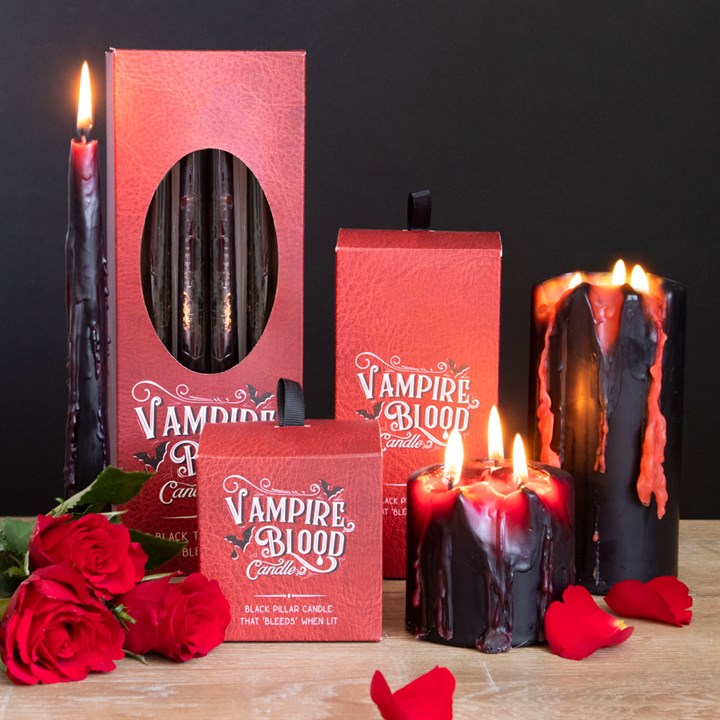 Large Vampire Blood Pillar Candle 7 Large Vampire Blood Pillar Candle