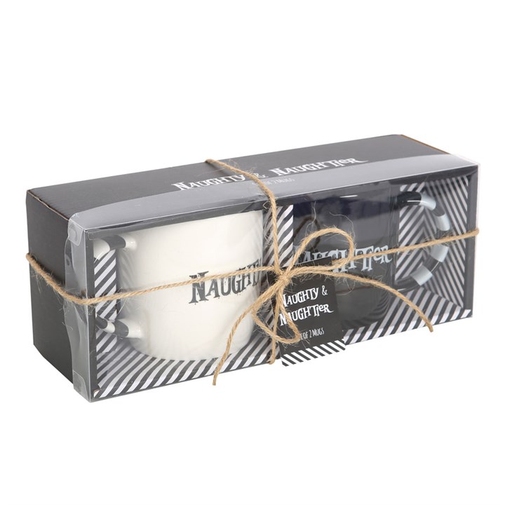 Naughty & Naughtier Couples Mug Set 3 Naughty & Naughtier Couples Mug Set