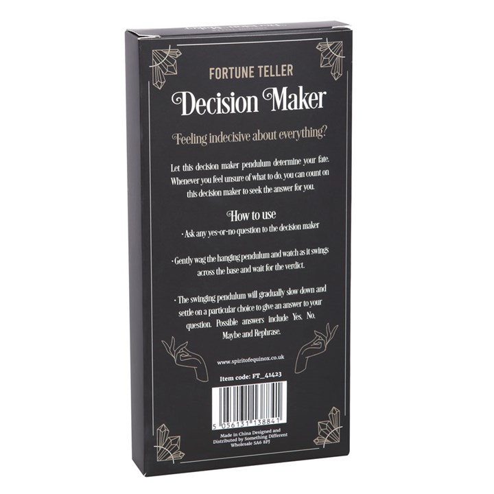 Pendulum Decision Maker 5 Pendulum Decision Maker