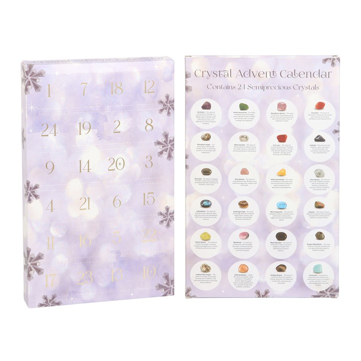 Crystal Advent Calendar – 24 Crystals Crystal Advent Calendar – 24 Crystals