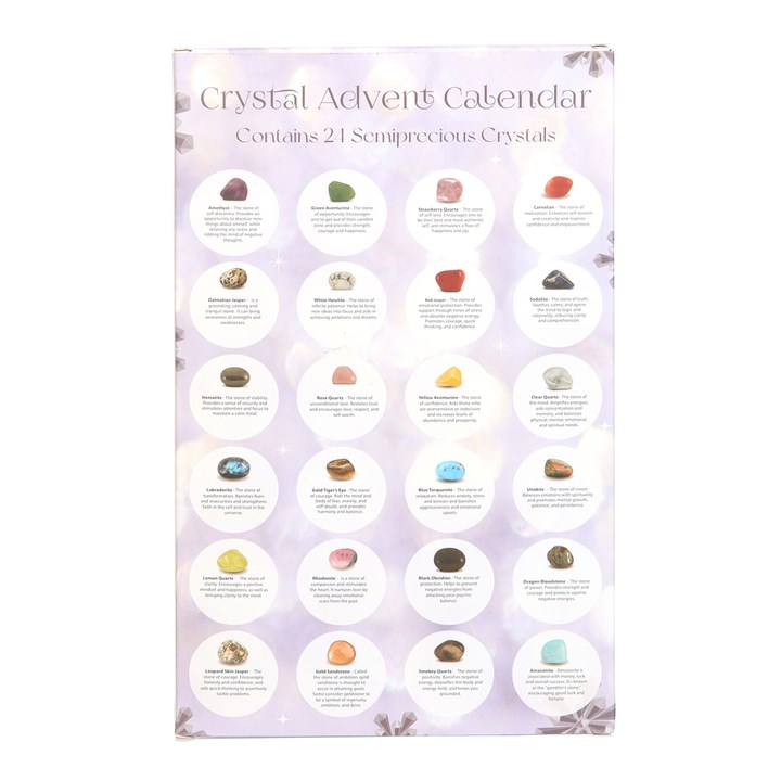Crystal Advent Calendar – 24 Crystals 4 Crystal Advent Calendar – 24 Crystals