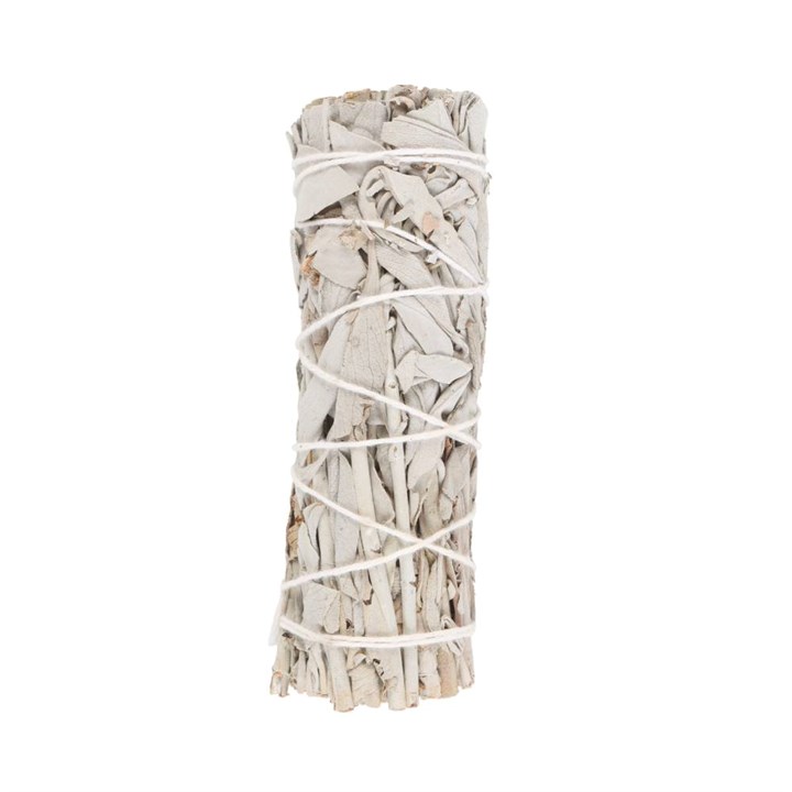 10cm Small White Sage Smudge Stick Wand 10cm Small White Sage Smudge Stick Wand