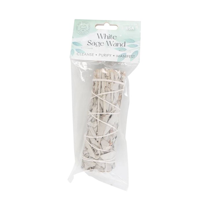 10cm Small White Sage Smudge Stick Wand 2 10cm Small White Sage Smudge Stick Wand