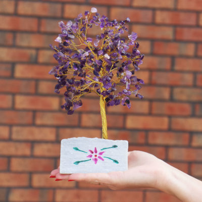 Amethyst Gem Tree – 320 Stones