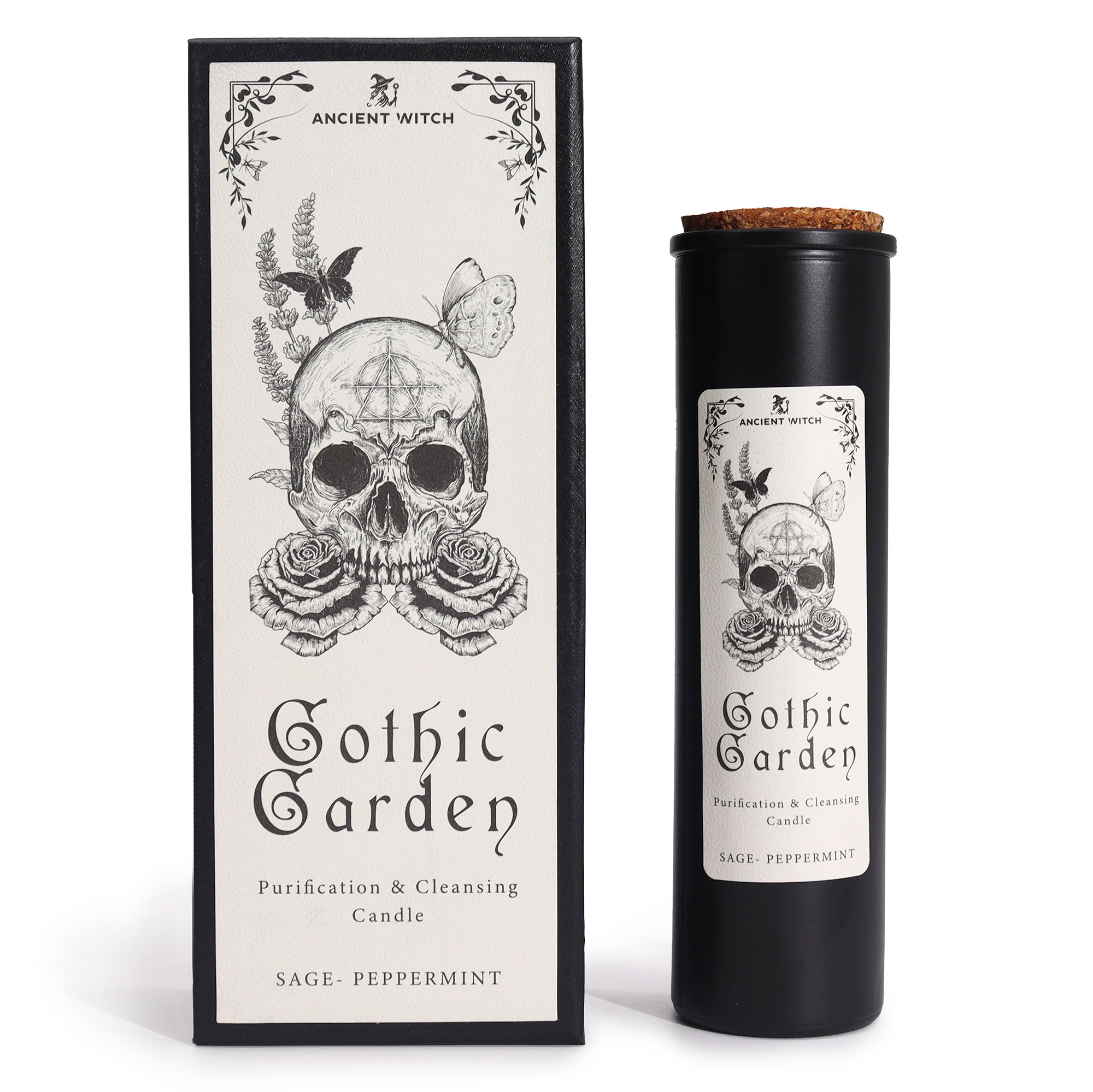 Ancient Witch Ritual Candle – Gothic Garden 2 Ancient Witch Ritual Candle – Gothic Garden