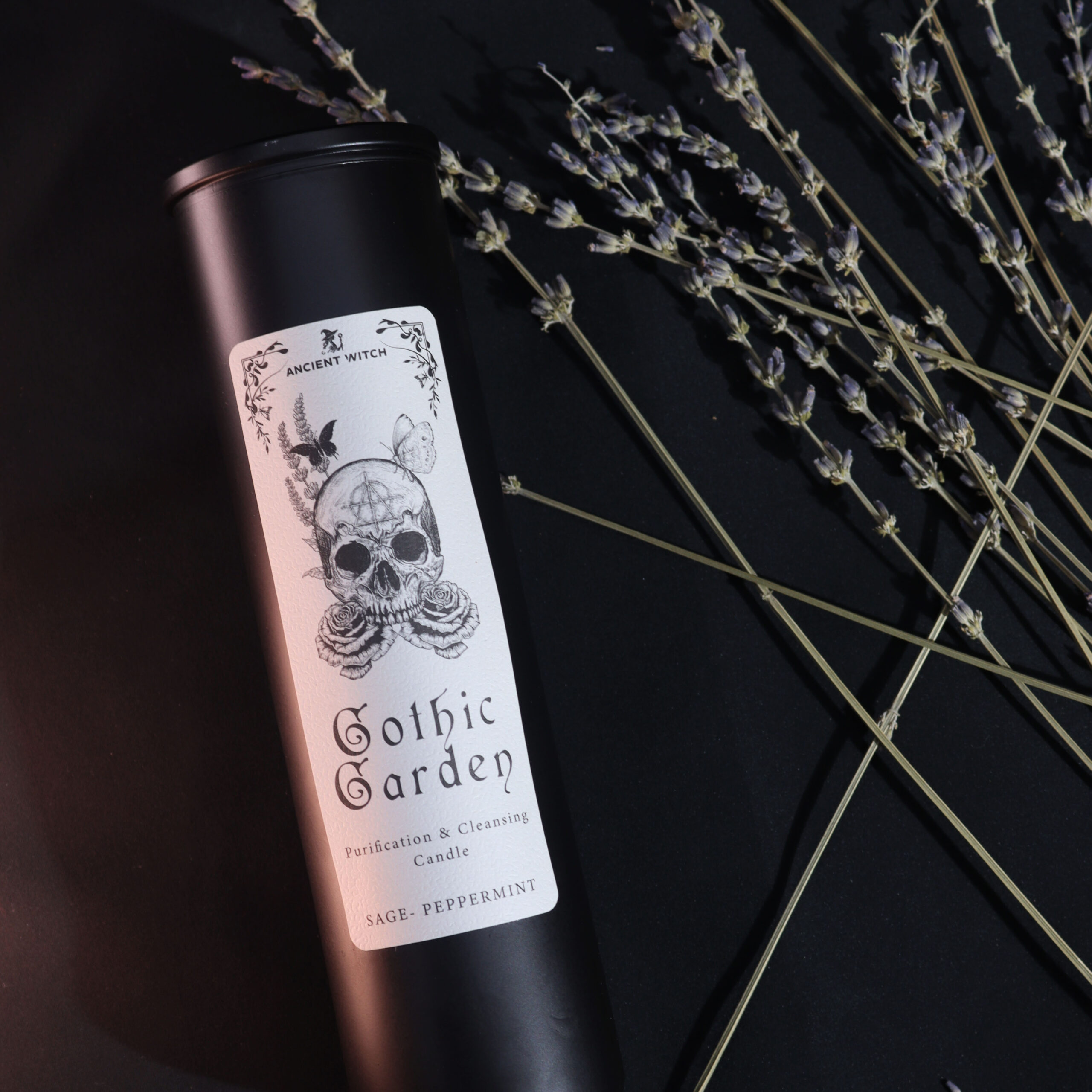 Ancient Witch Ritual Candle – Gothic Garden 4 Ancient Witch Ritual Candle – Gothic Garden