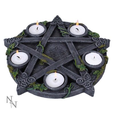 Ivy Pentagram Candle Holder