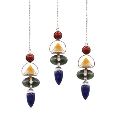 Four Elements Crystal Pendulum