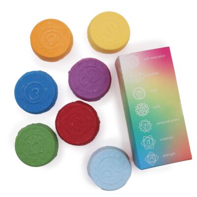 Chakra Bath Fizz – Large Box – Chakra Harmony & Inner Glow
