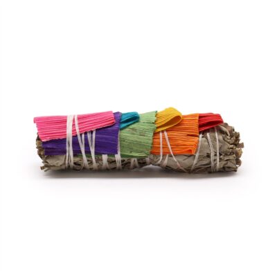 Smudge Stick – White Sage and 7 Corn Leaves