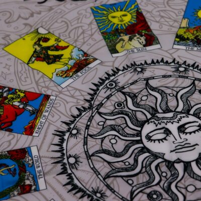 Tarot Reading Cloth – Sun