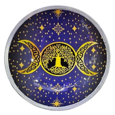 Triple Moon Offering Plate