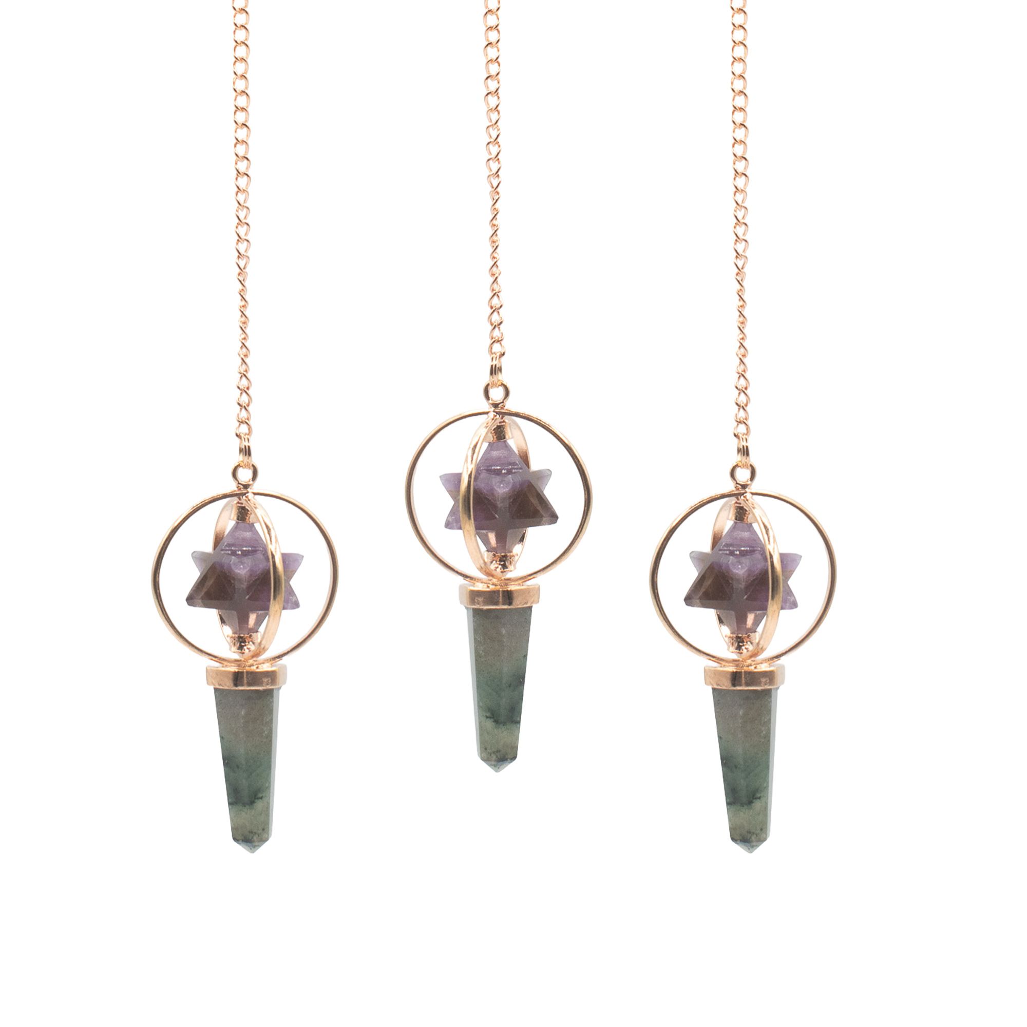 Cosmic Navigator – Merkaba Star in Copper Pendulum Cosmic Navigator – Merkaba Star in Copper Pendulum