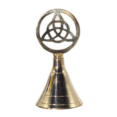 Brass Altar Bell – Triquetra