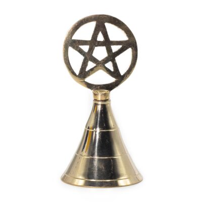 Brass Pentagram Altar Bell
