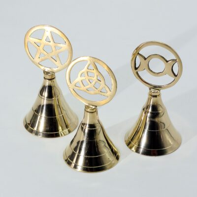 Brass Pentagram Altar Bell