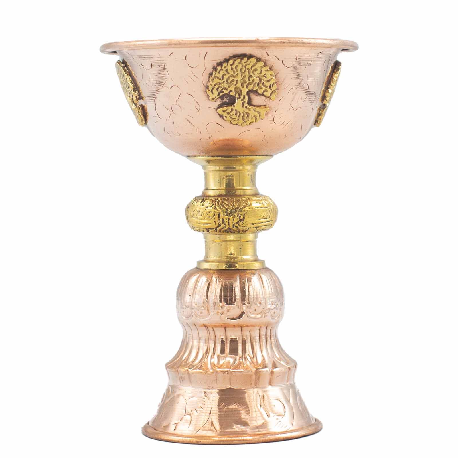 Copper Ritual Goblet with Tree of Life 10x15cm Copper Ritual Goblet with Tree of Life 10x15cm