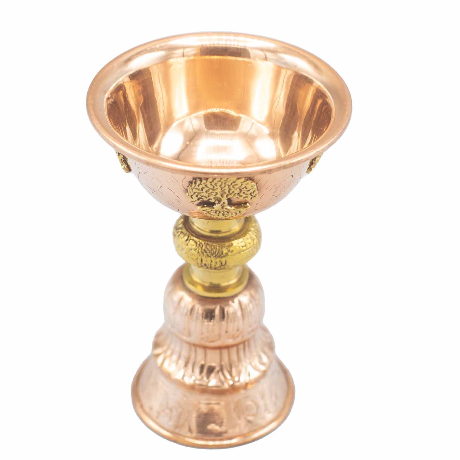 Copper Ritual Goblet with Tree of Life 10x15cm 2 Copper Ritual Goblet with Tree of Life 10x15cm