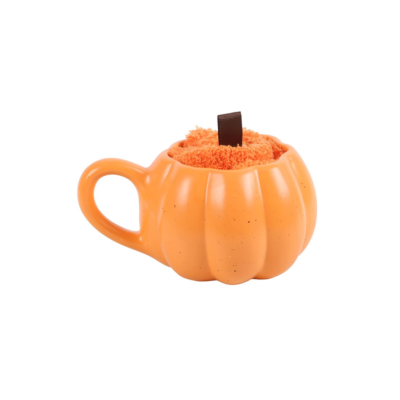 Pumpkin Mug & Socks Set