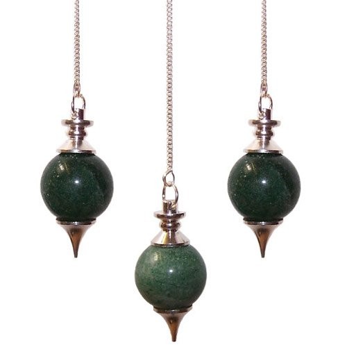 Sphere Pendulums – Green Aventurine Sphere Pendulums – Green Aventurine