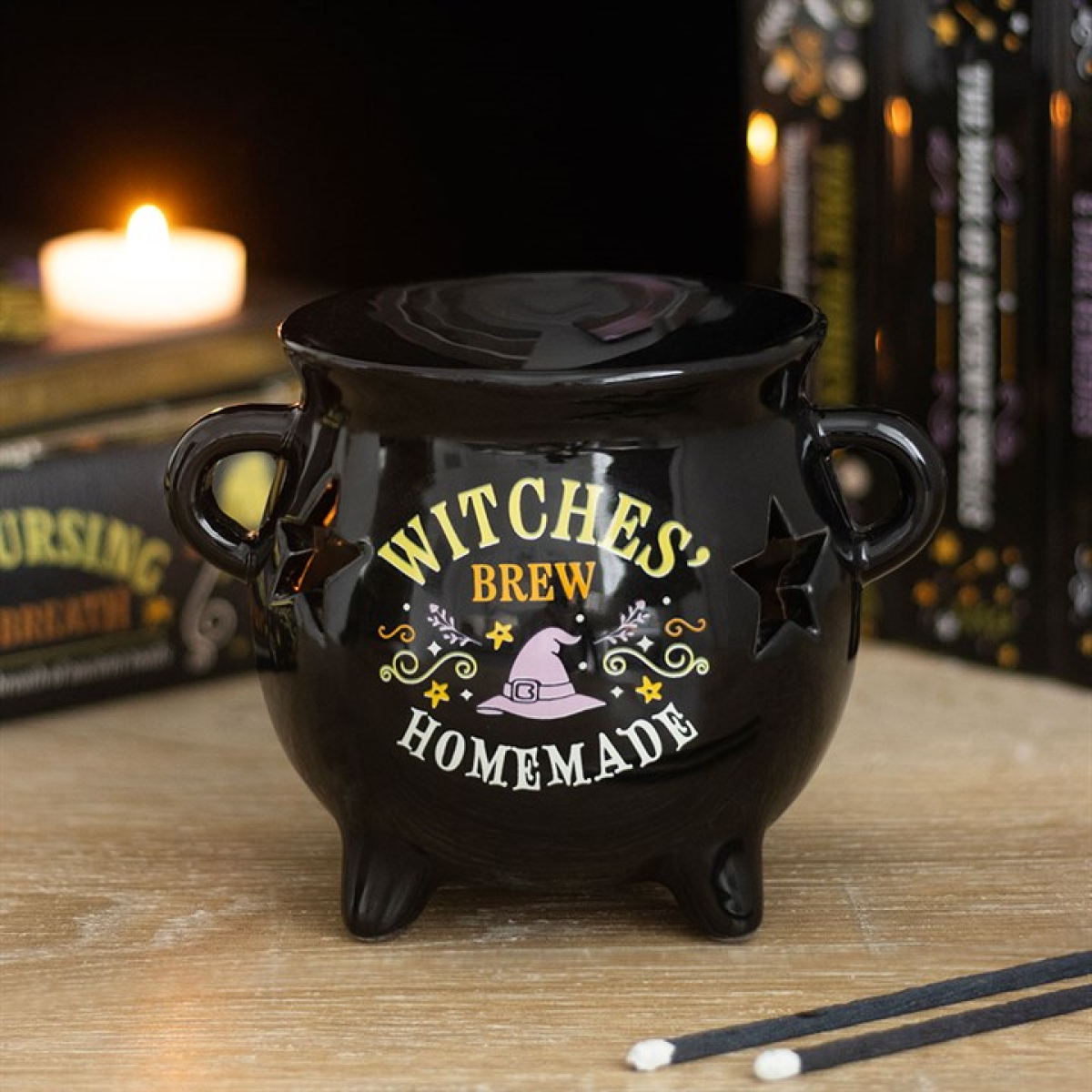 Witches Brew Cauldron Oil Burner