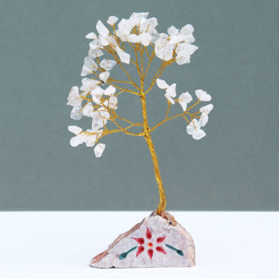 Rock Crystal Gem Tree 80 Stones