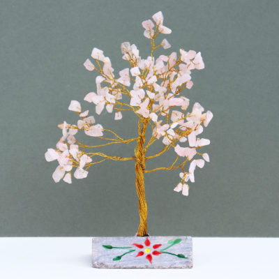 Rose Quartz Gem Tree 160 Stones