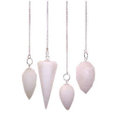 Snow Quartz Pendulum